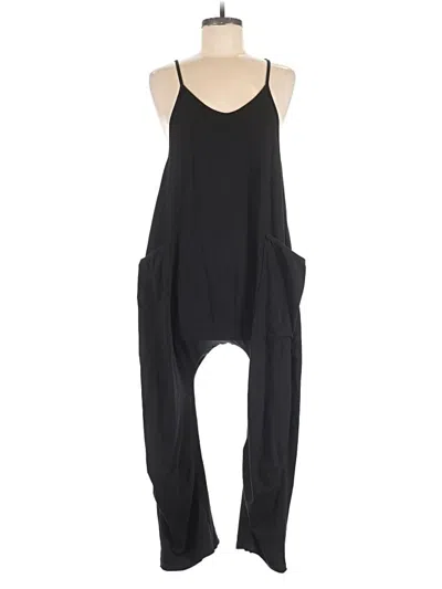 Pre-owned Unbranded Jumpsuit In Black