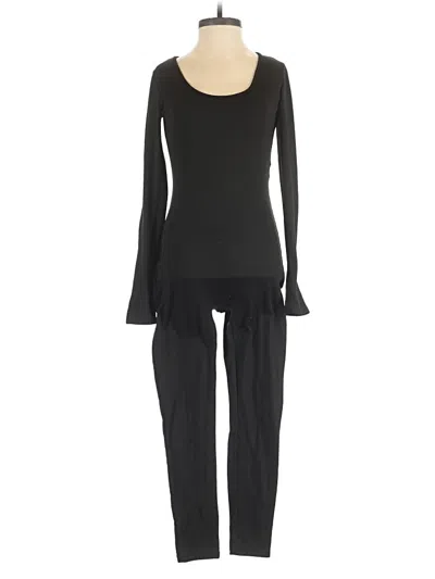Pre-owned Unbranded Jumpsuit In Black