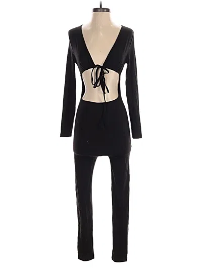 Pre-owned Unbranded Jumpsuit In Black