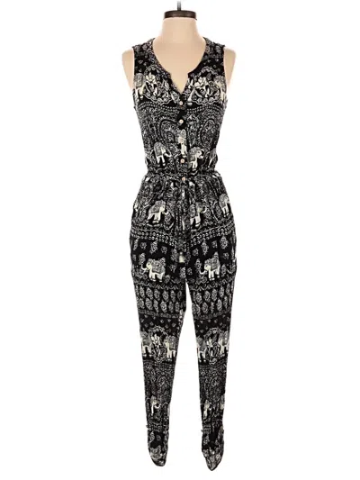 Pre-owned Unbranded Jumpsuit In Black