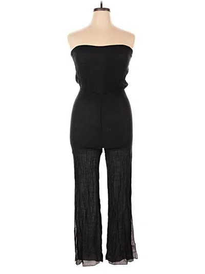 Pre-owned Unbranded Jumpsuit In Black