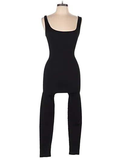 Pre-owned Unbranded Jumpsuit In Black
