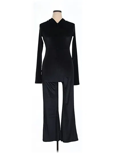 Pre-owned Unbranded Jumpsuit In Black