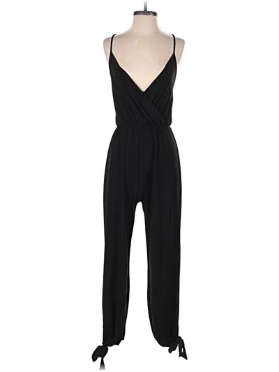 Pre-owned Unbranded Jumpsuit In Black