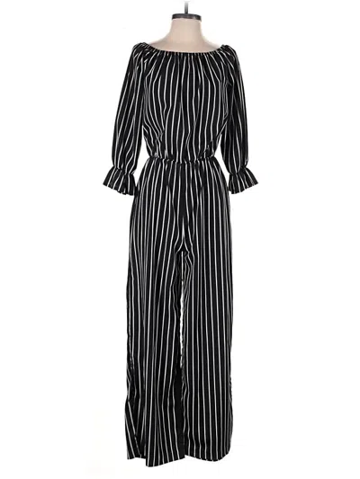 Pre-owned Unbranded Jumpsuit In Black
