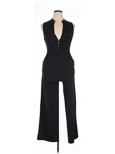 Pre-owned Unbranded Jumpsuit In Black