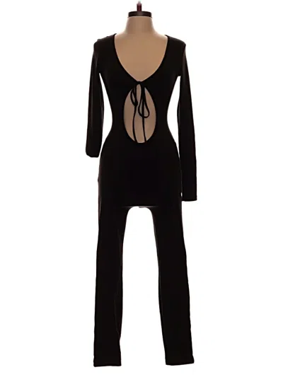 Pre-owned Unbranded Jumpsuit In Black