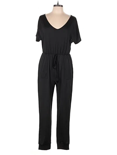 Pre-owned Unbranded Jumpsuit In Black