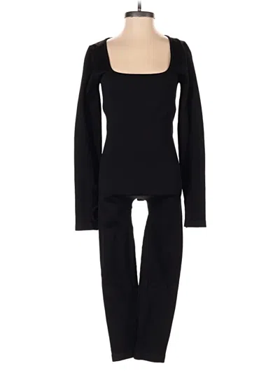 Pre-owned Unbranded Jumpsuit In Black