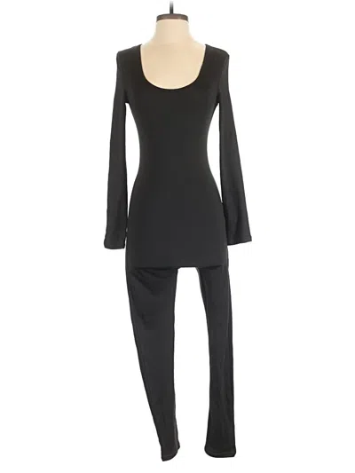Pre-owned Unbranded Jumpsuit In Black