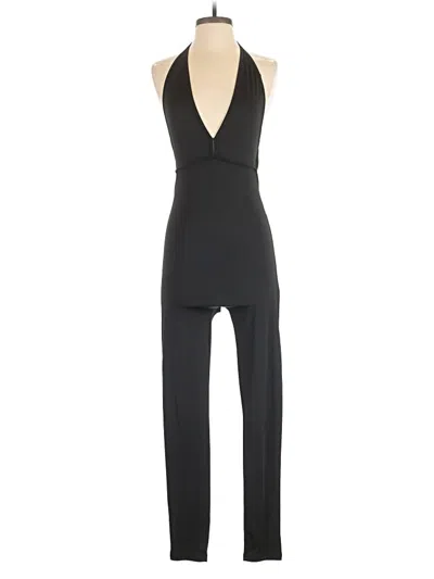 Pre-owned Unbranded Jumpsuit In Black