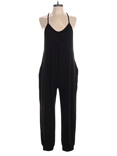 Pre-owned Unbranded Jumpsuit In Black