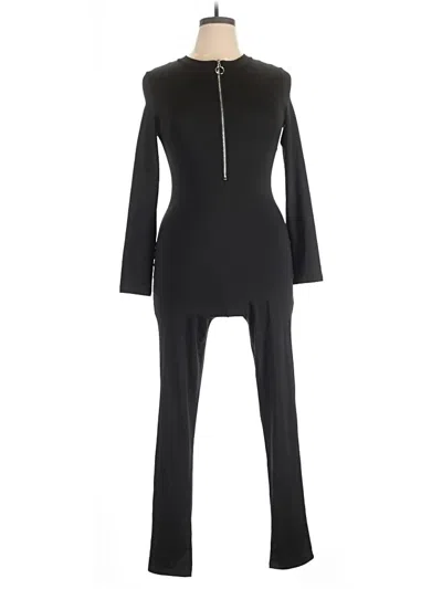 Pre-owned Unbranded Jumpsuit In Black