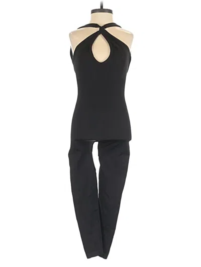 Pre-owned Unbranded Jumpsuit In Black