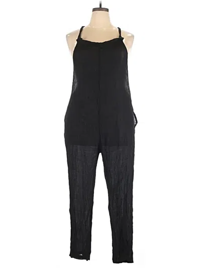 Pre-owned Unbranded Jumpsuit In Black