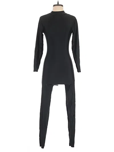 Pre-owned Unbranded Jumpsuit In Black