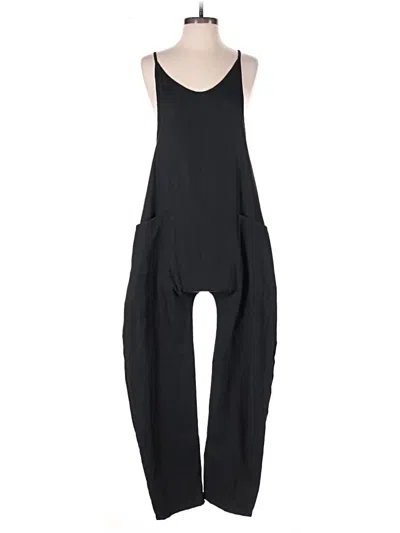 Pre-owned Unbranded Jumpsuit In Black