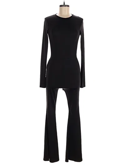 Pre-owned Unbranded Jumpsuit In Black