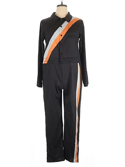Pre-owned Unbranded Jumpsuit In Black