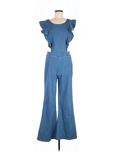 Pre-owned Unbranded Jumpsuit In Blue