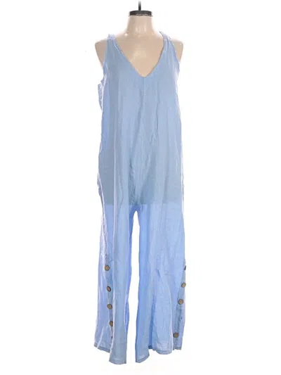 Pre-owned Unbranded Jumpsuit In Blue