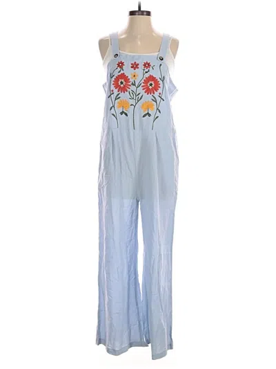 Pre-owned Unbranded Jumpsuit In Blue