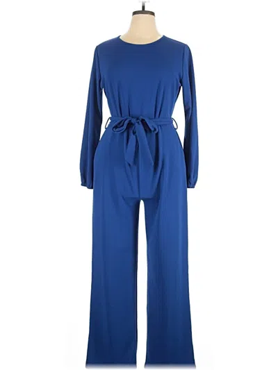 Pre-owned Unbranded Jumpsuit In Blue