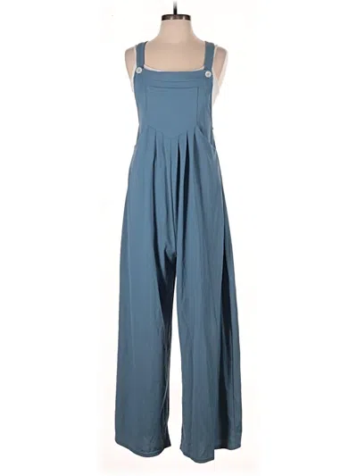 Pre-owned Unbranded Jumpsuit In Blue