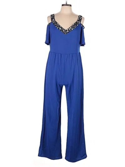 Pre-owned Unbranded Jumpsuit In Blue