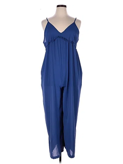 Pre-owned Unbranded Jumpsuit In Blue