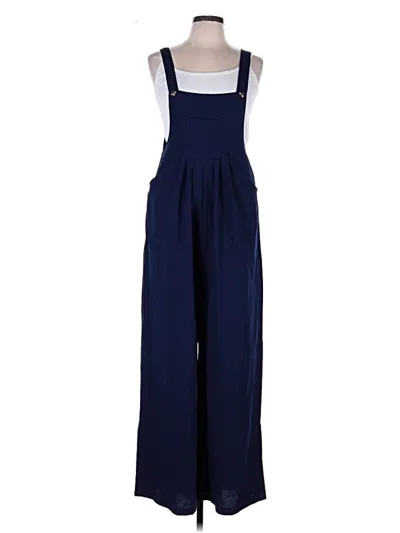 Pre-owned Unbranded Jumpsuit In Blue