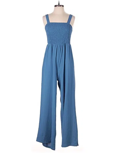 Pre-owned Unbranded Jumpsuit In Blue