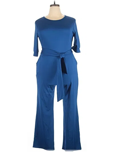 Pre-owned Unbranded Jumpsuit In Blue