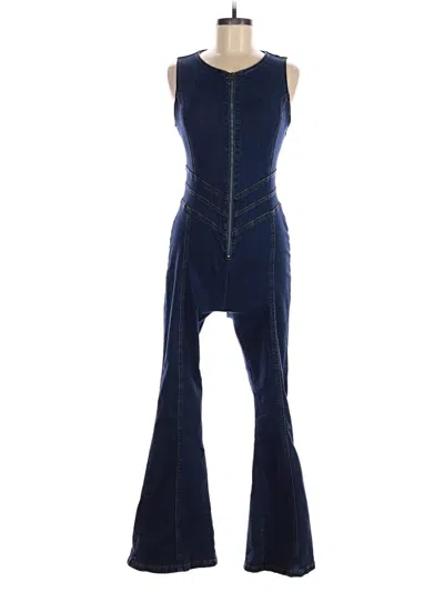 Pre-owned Unbranded Jumpsuit In Blue