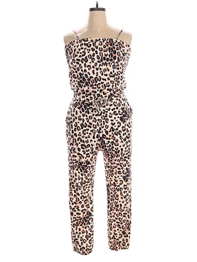 Pre-owned Unbranded Jumpsuit In Brown