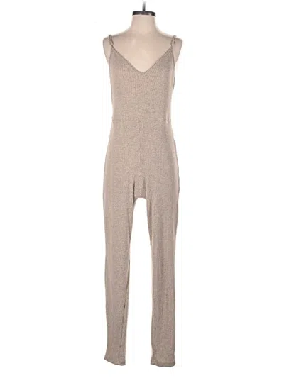 Pre-owned Unbranded Jumpsuit In Brown
