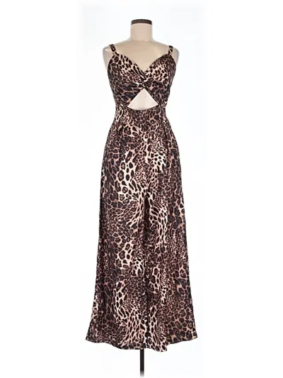 Pre-owned Unbranded Jumpsuit In Brown