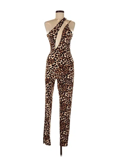 Pre-owned Unbranded Jumpsuit In Brown