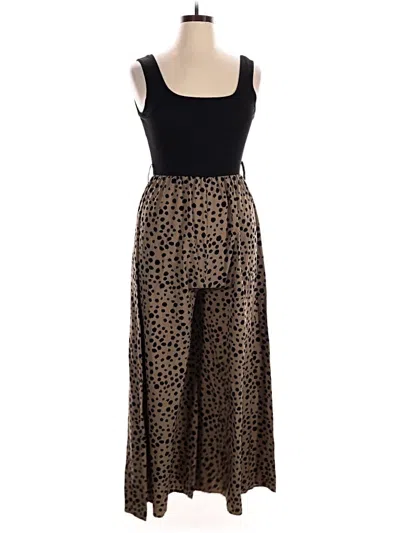 Pre-owned Unbranded Jumpsuit In Brown