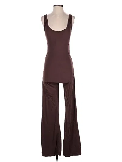 Pre-owned Unbranded Jumpsuit In Brown