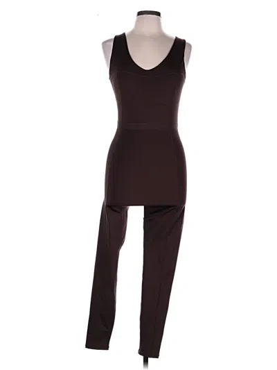 Pre-owned Unbranded Jumpsuit In Brown