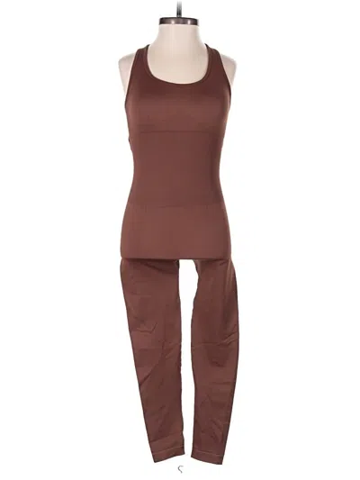 Pre-owned Unbranded Jumpsuit In Brown