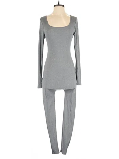 Pre-owned Unbranded Jumpsuit In Gray