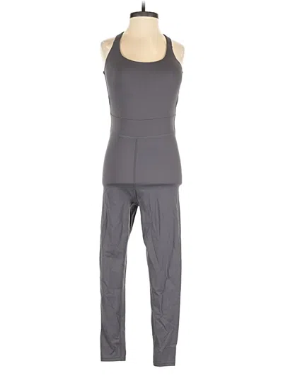 Pre-owned Unbranded Jumpsuit In Gray