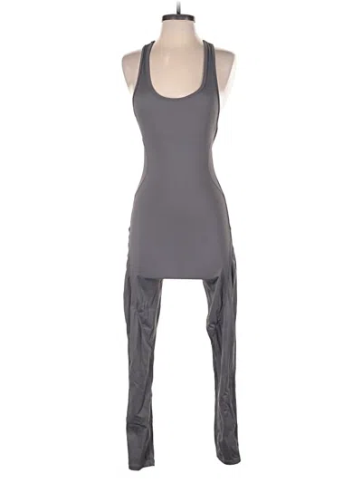 Pre-owned Unbranded Jumpsuit In Gray