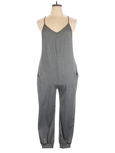 Pre-owned Unbranded Jumpsuit In Gray