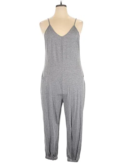 Pre-owned Unbranded Jumpsuit In Gray