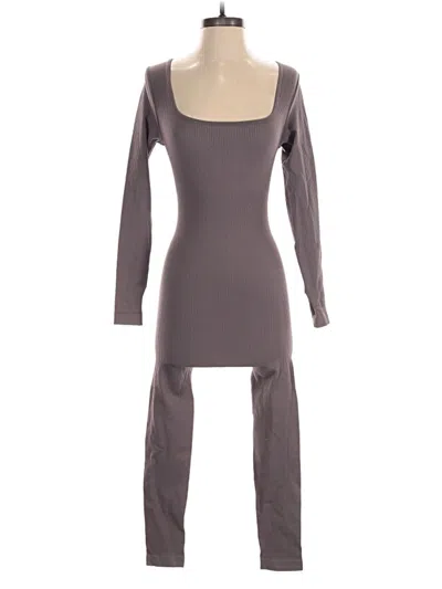 Pre-owned Unbranded Jumpsuit In Gray