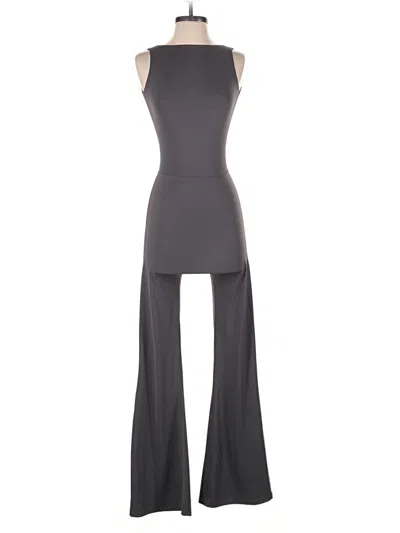 Pre-owned Unbranded Jumpsuit In Gray
