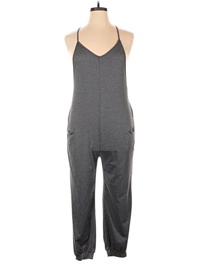 Pre-owned Unbranded Jumpsuit In Gray